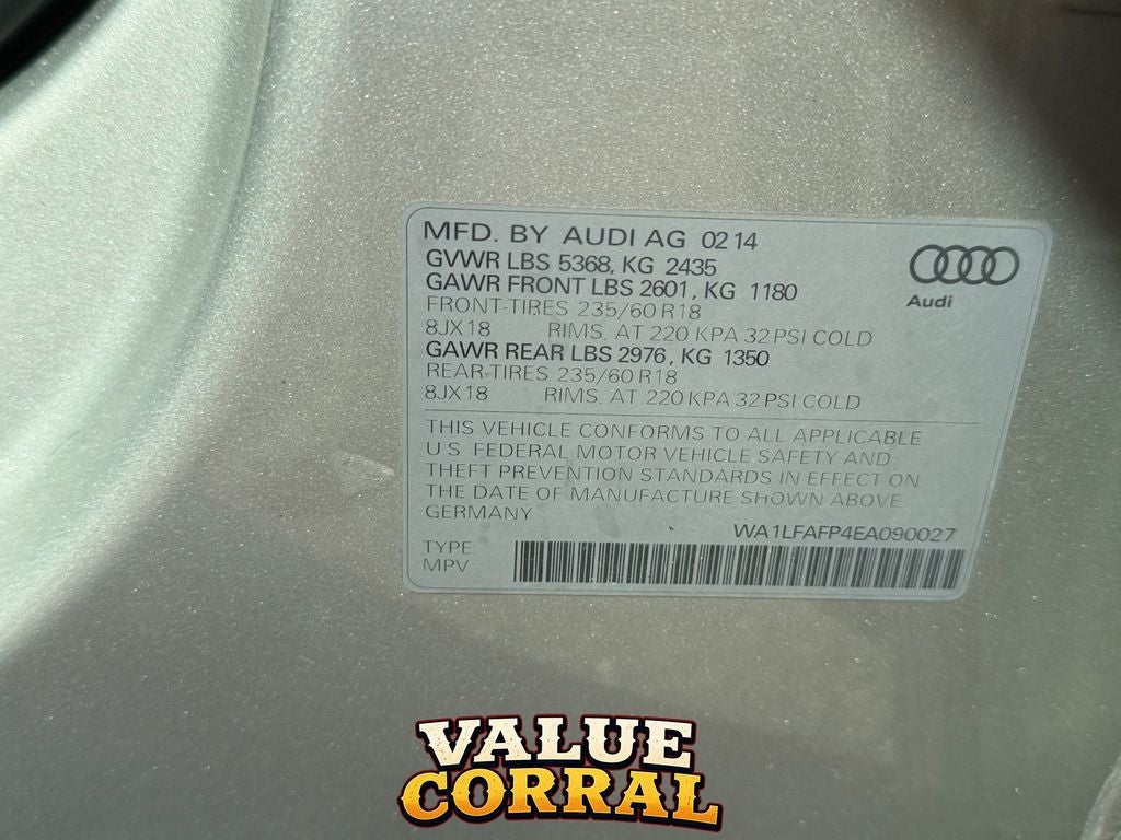 2014 Audi Q5 2.0T Premium Plus quattro