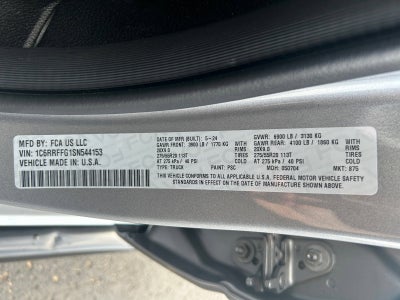2025 RAM 1500 Big Horn Crew Cab 4x4 5'7' Box