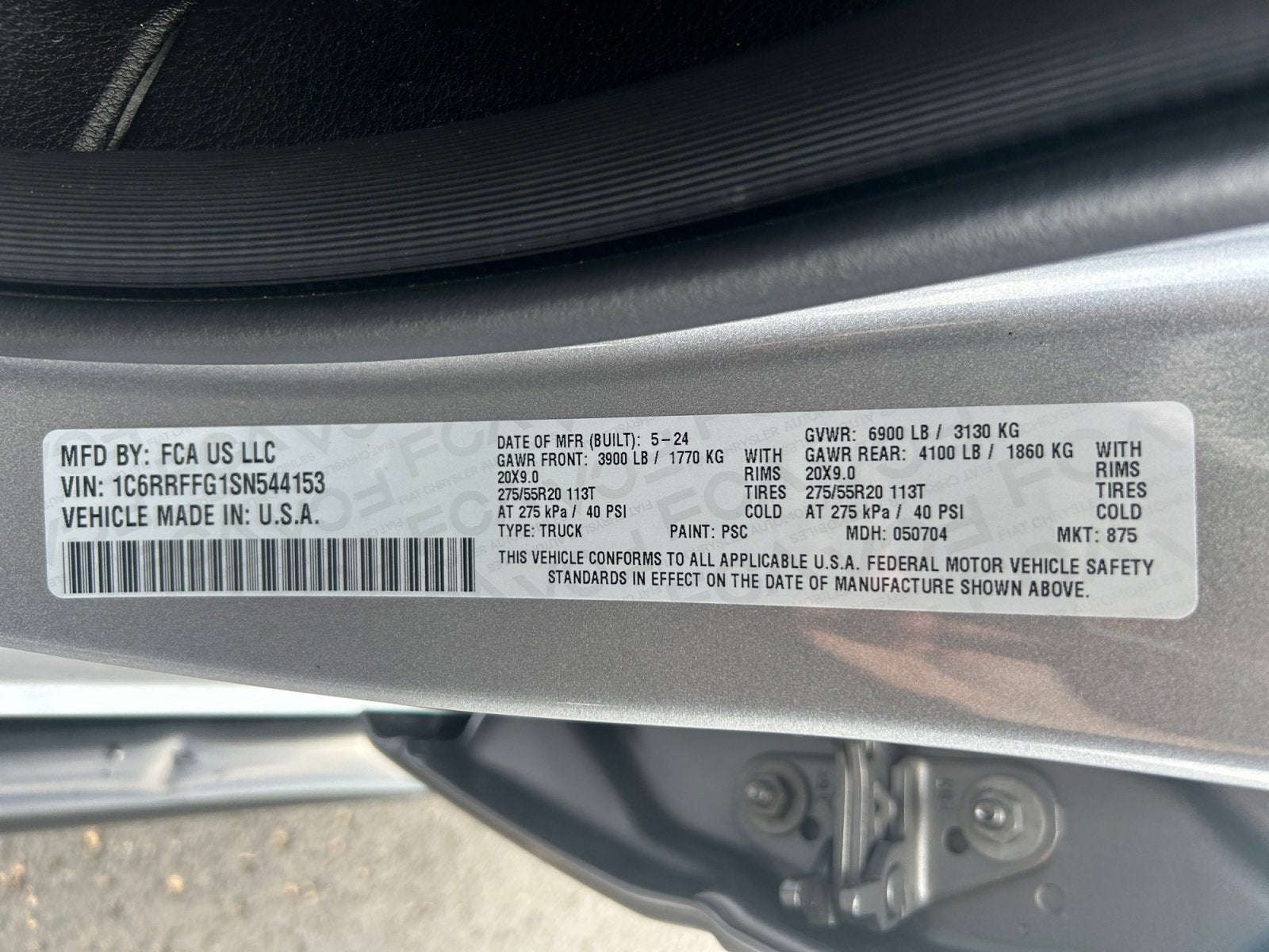 2025 RAM 1500 Big Horn Crew Cab 4x4 5'7' Box