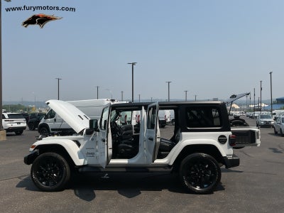 2022 Jeep Wrangler 4xe Unlimited Sahara 4x4
