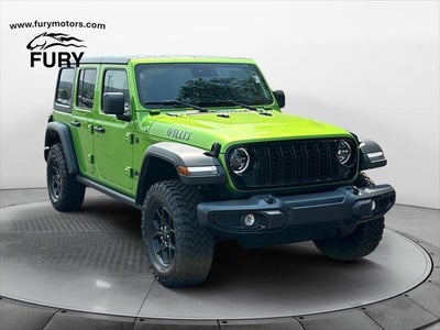 2025 Jeep Wrangler 4-Door Willys 4x4