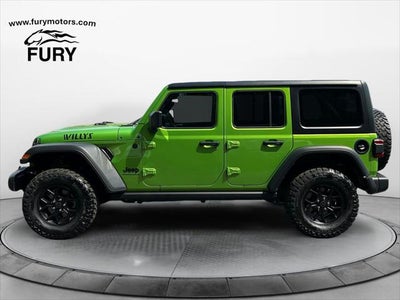 2025 Jeep Wrangler 4-Door Willys 4x4