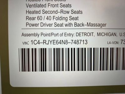 2022 Jeep Grand Cherokee Summit Reserve 4xe