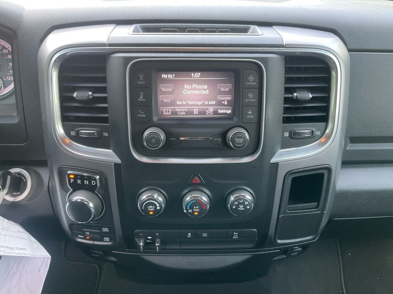 2021 RAM 1500 Classic Warlock Quad Cab 4x4 6'4' Box