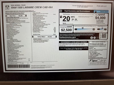 2026 RAM 1500 Laramie