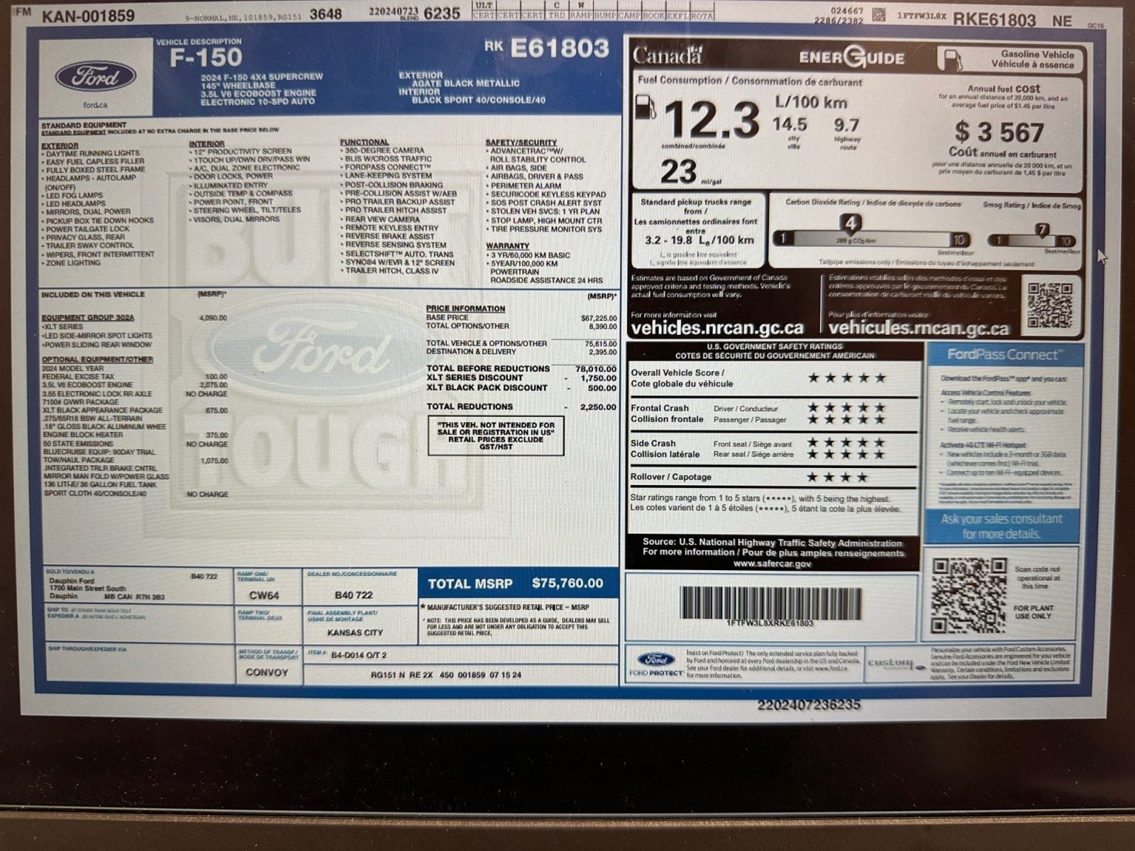2024 Ford F-150 XLT