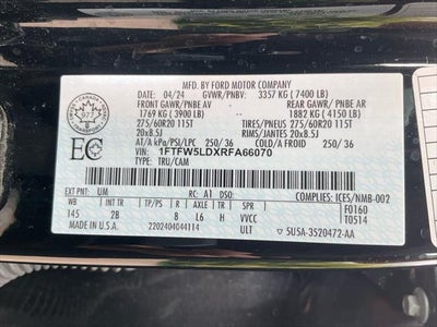 2024 Ford F-150 LARIAT
