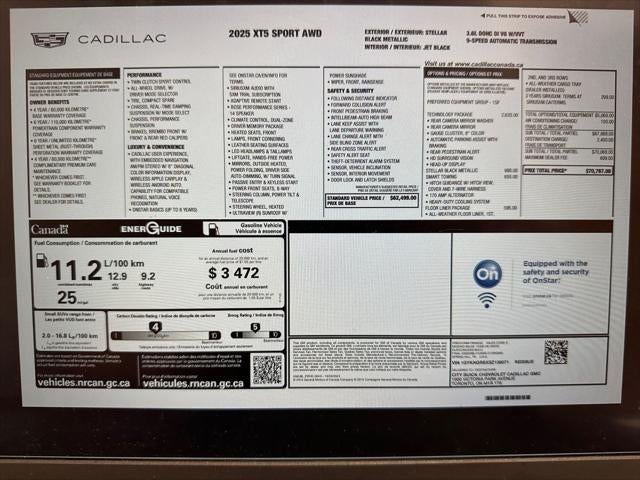 2025 Cadillac XT5 Sport AWD