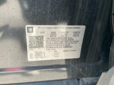 2020 Chevrolet Equinox AWD LT 1.5L Turbo