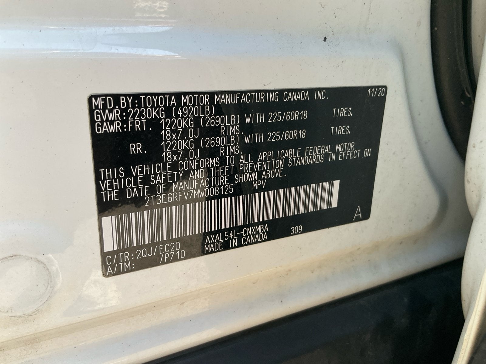 2021 Toyota RAV4 Hybrid XSE
