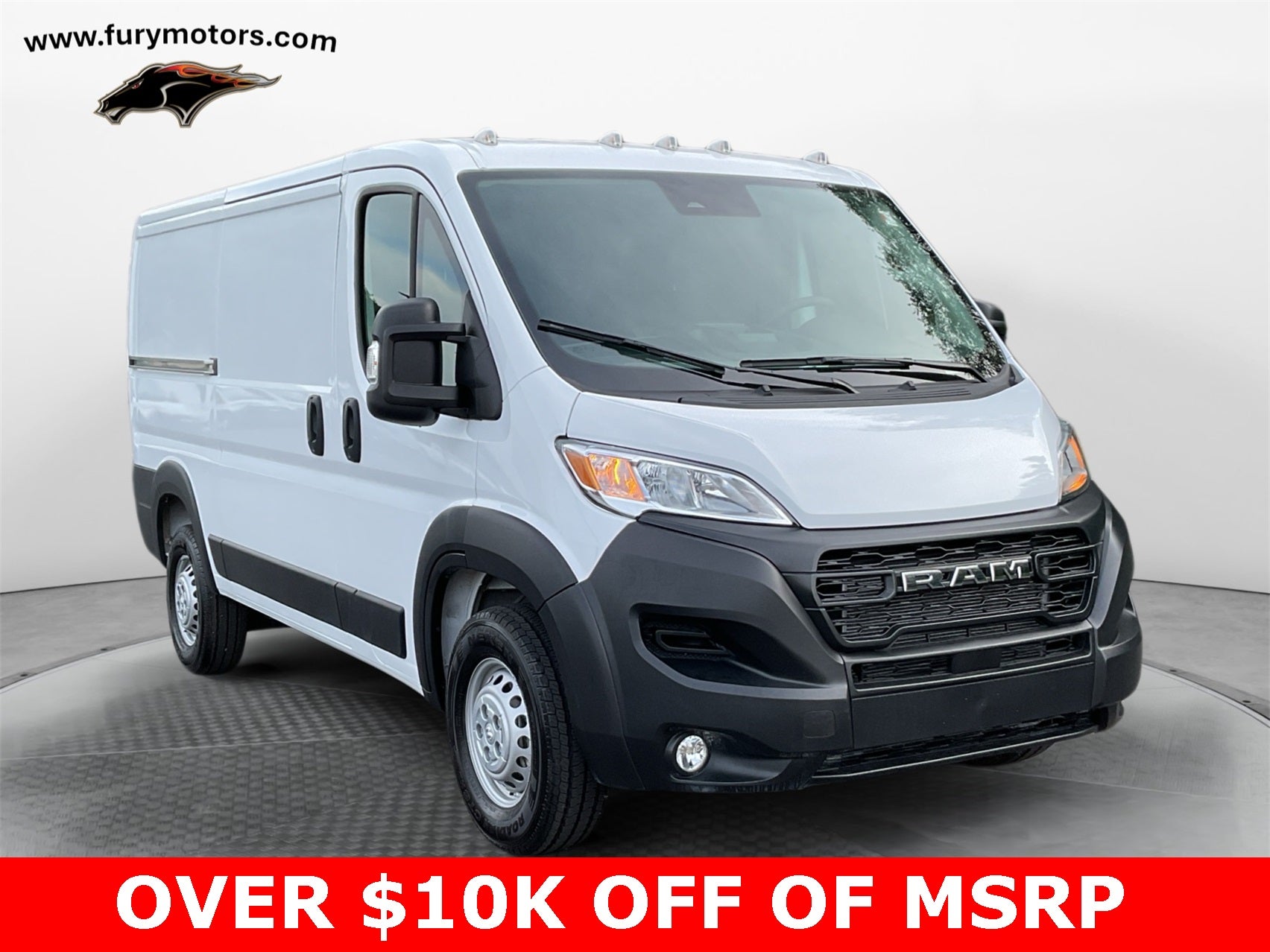 2025 RAM ProMaster 1500 Cargo Van Tradesman Low Roof 136' WB w/Pass Seat