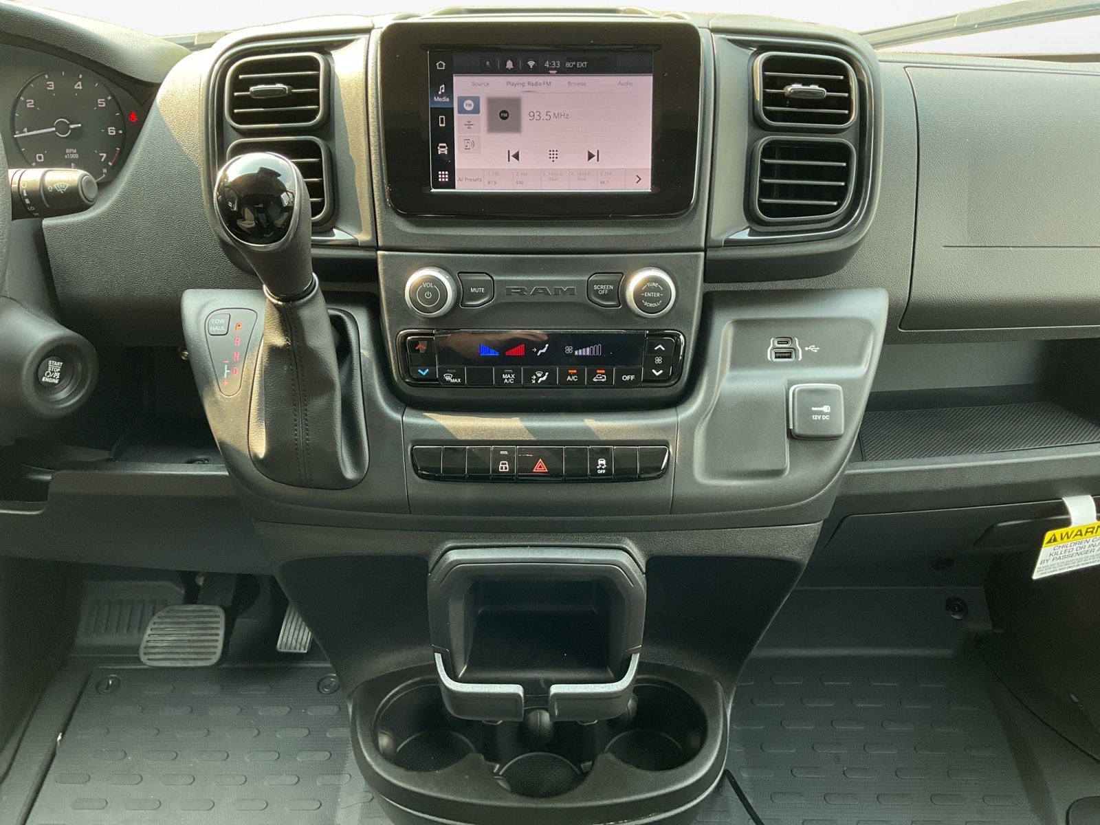 2024 RAM ProMaster 2500 Cargo Van Tradesman High Roof 159' WB w/Pass Seat