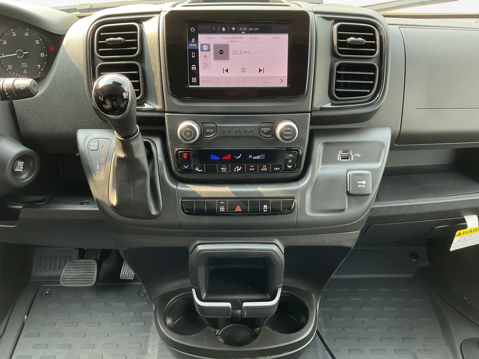 2024 RAM ProMaster 2500 Cargo Van Tradesman High Roof 159' WB w/Pass Seat