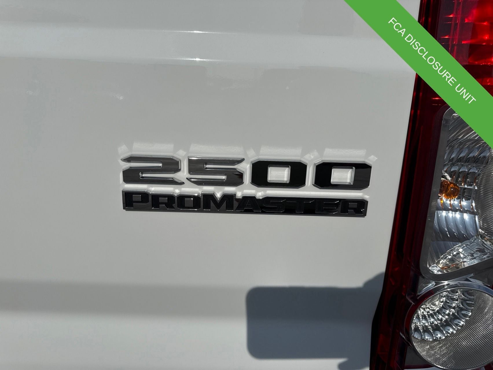 2025 RAM ProMaster 2500 Cargo Van Tradesman High Roof 159' WB w/Pass Seat