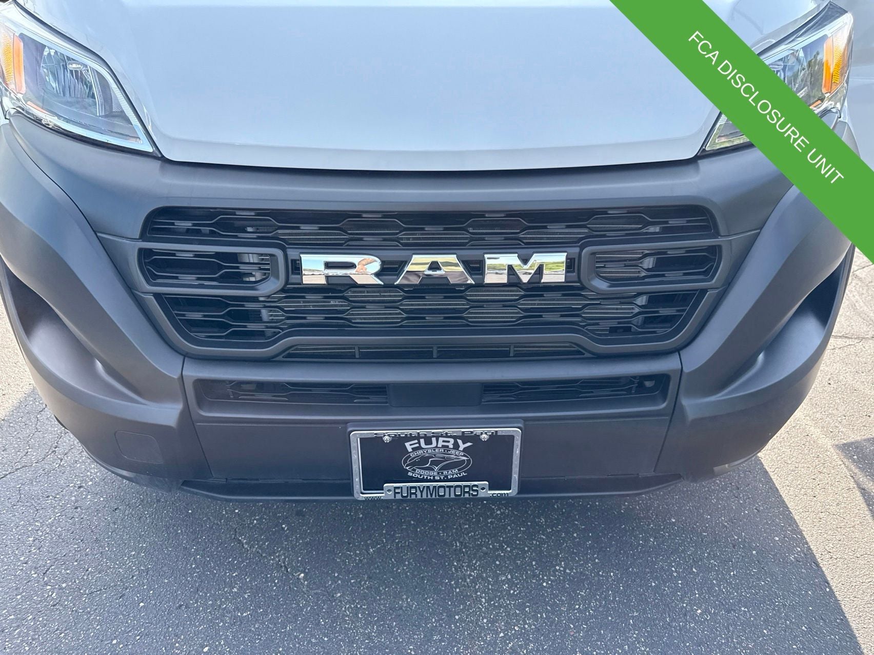 2025 RAM ProMaster 2500 Cargo Van Tradesman High Roof 159' WB w/Pass Seat