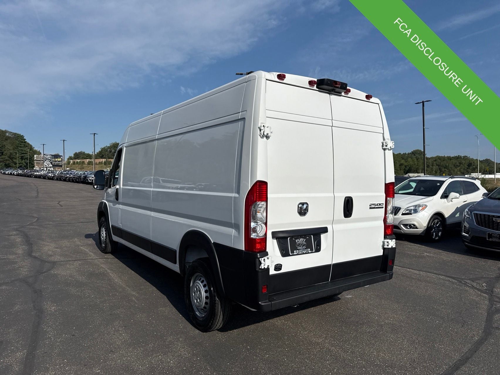 2025 RAM ProMaster 2500 Cargo Van Tradesman High Roof 159' WB w/Pass Seat