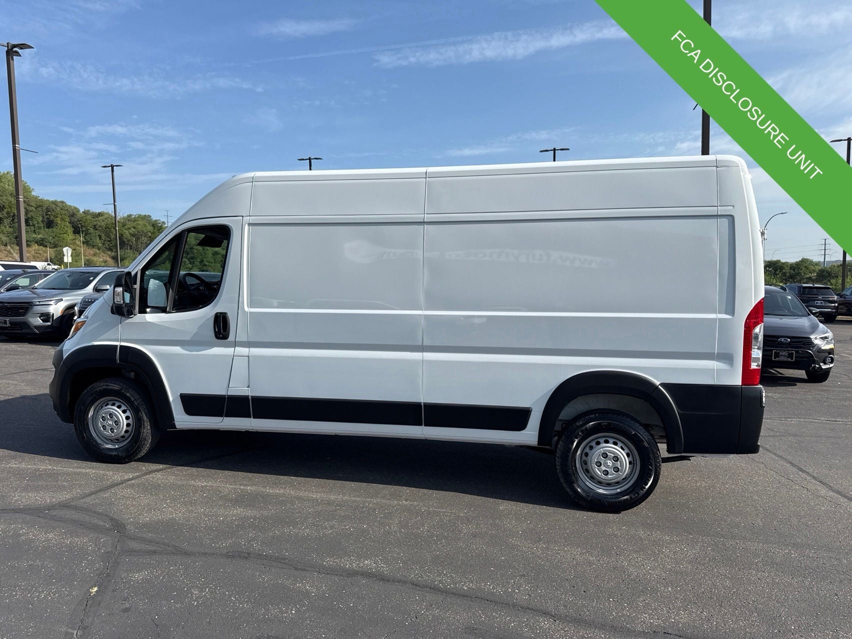 2025 RAM ProMaster 2500 Cargo Van Tradesman High Roof 159' WB w/Pass Seat