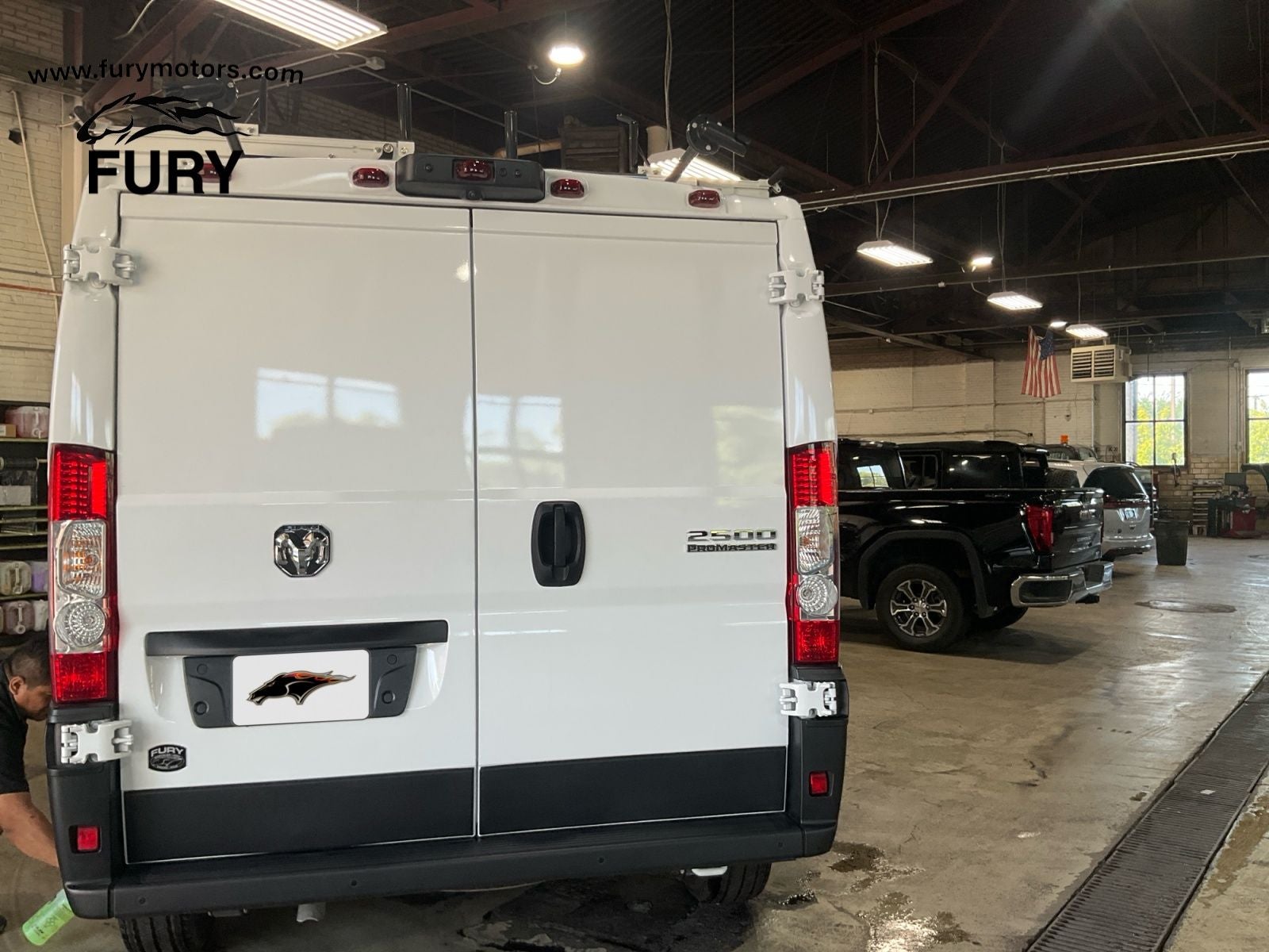 2025 RAM ProMaster 2500 Cargo Van Tradesman Low Roof 136' WB w/Pass Seat