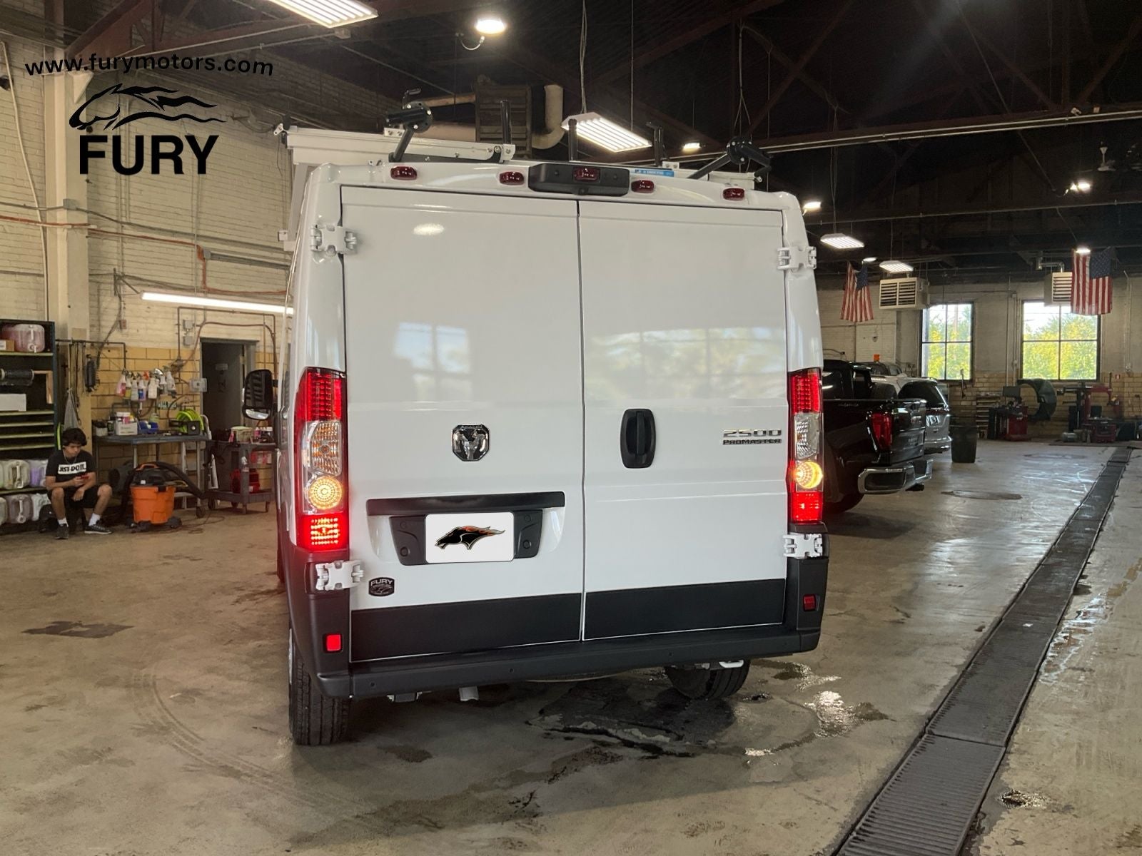 2025 RAM ProMaster 2500 Cargo Van Tradesman Low Roof 136' WB w/Pass Seat