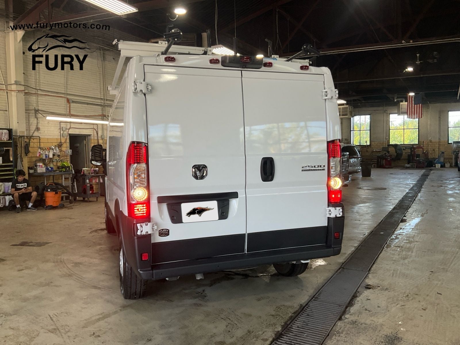 2025 RAM ProMaster 2500 Cargo Van Tradesman Low Roof 136' WB w/Pass Seat