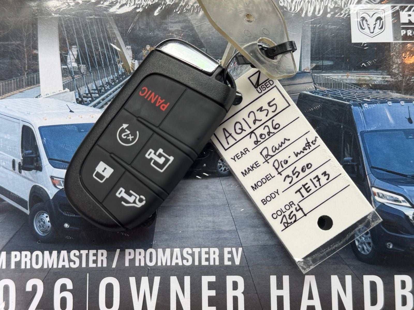 2026 RAM ProMaster 3500 High Roof