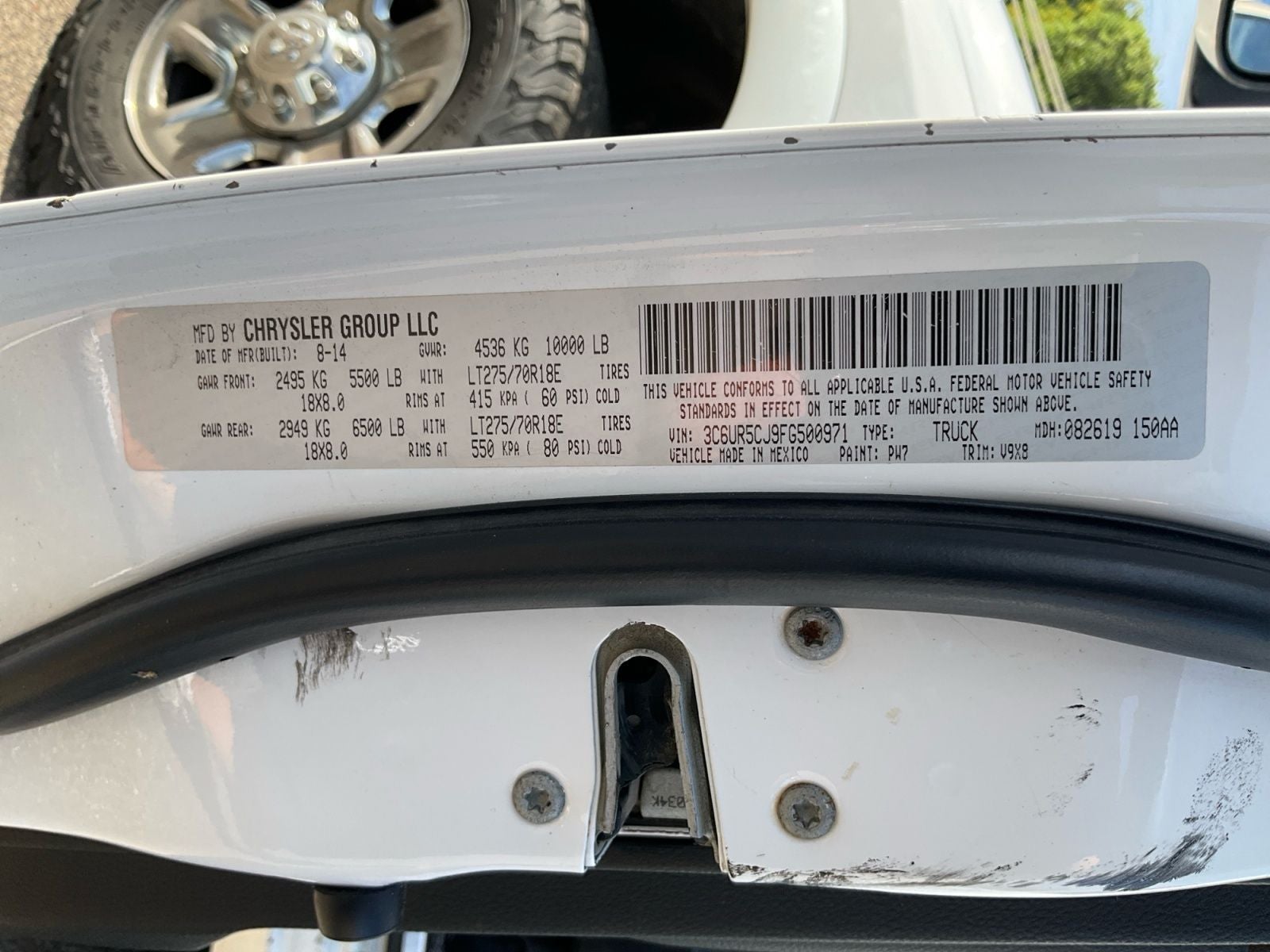 2015 RAM 2500 Tradesman