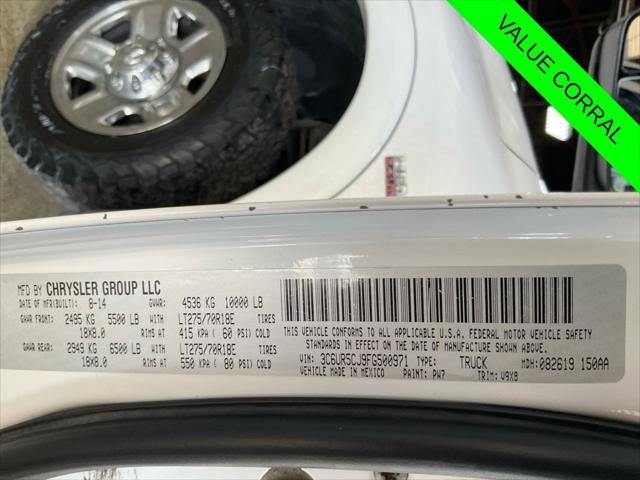 2015 RAM 2500 Tradesman