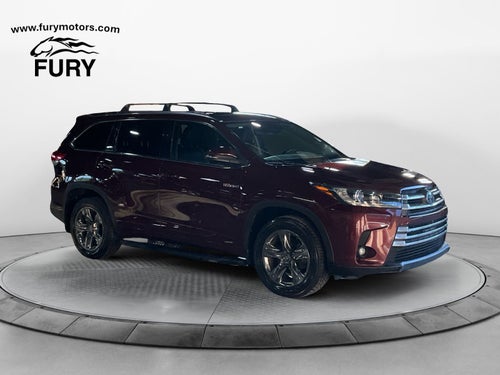 2019 Toyota Highlander Hybrid Limited Platinum