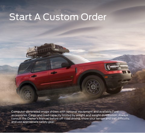 Start a custom order | Fury Ford Waconia in Waconia MN